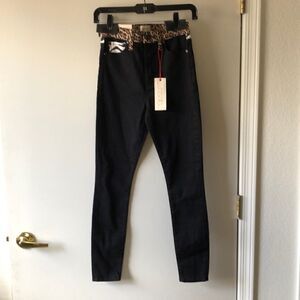 Alice + Olivia High Rise Ankle Skinny Size 24 NWT